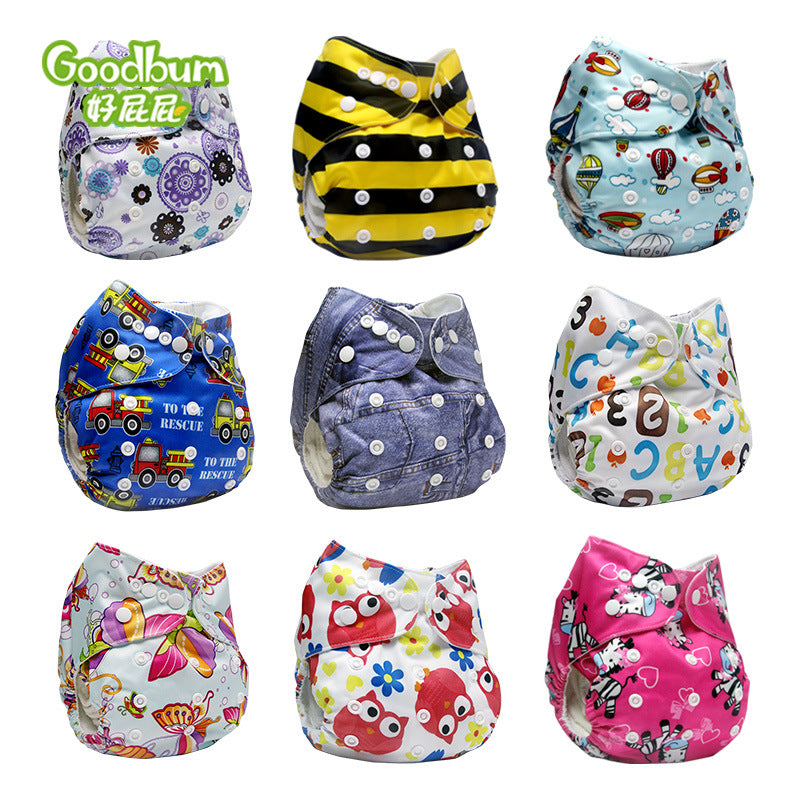 Goodbum Baby Cloth Diapers - Washable and Reusable