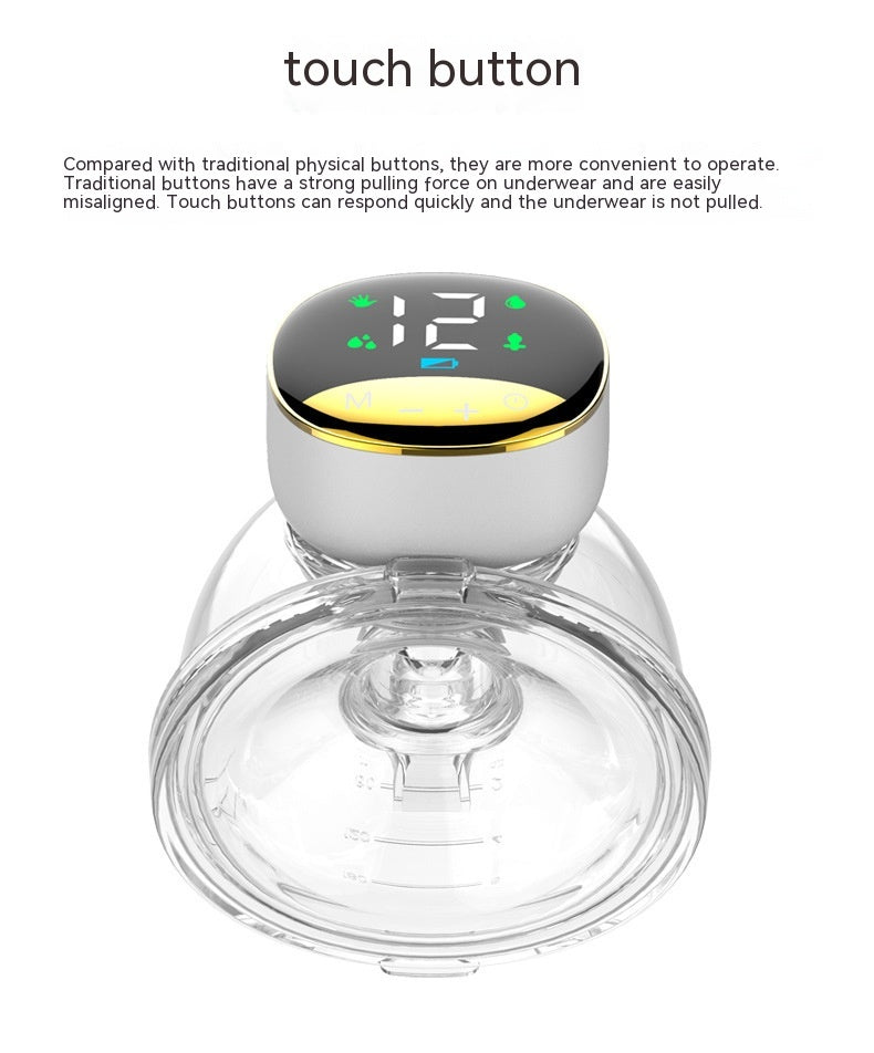 Hands-free Portable Wearable Electric Milk Storage Device